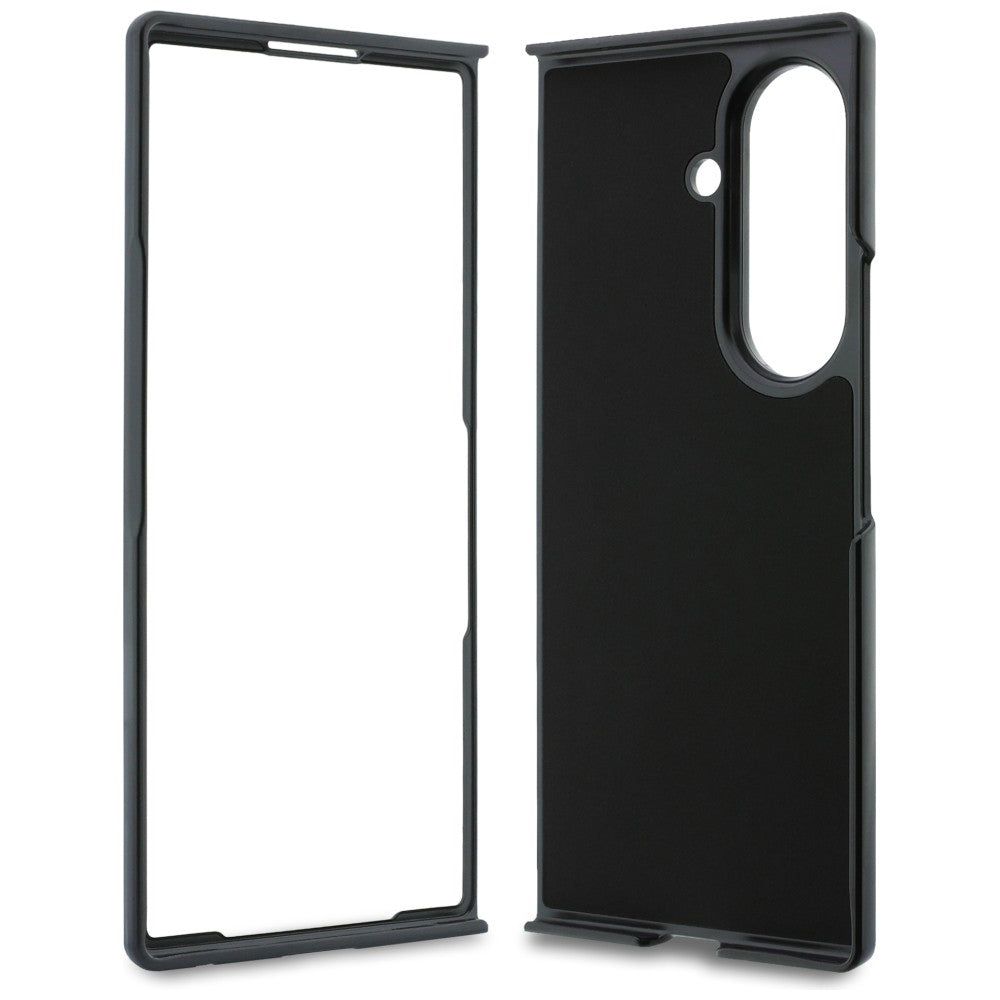 Maska za Samsung Galaxy Z Fold8 Ultra F976, Karl Lagerfeld, Saffiano Karl & Choupette Metal Pin, Crna
