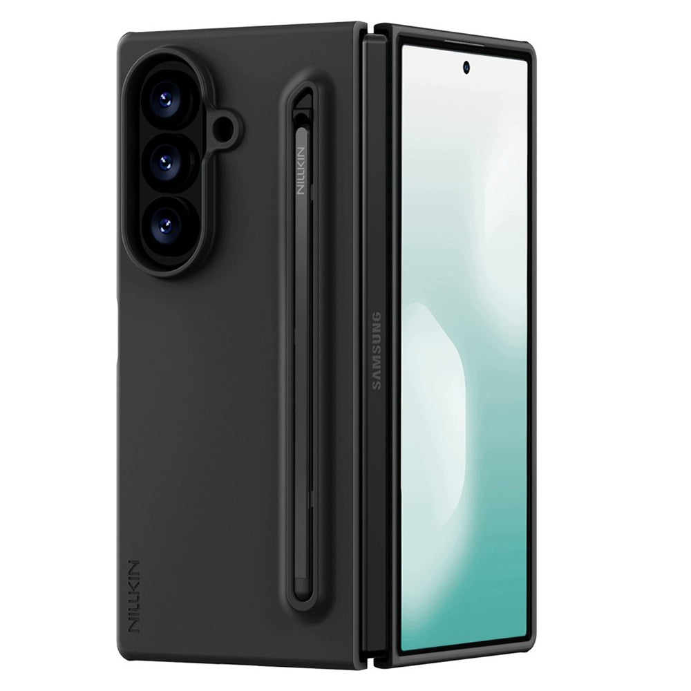 Maska za Samsung Galaxy Z Fold8 Ultra F976, Nillkin, Flex Pure s držačem za S-Pen, Crna