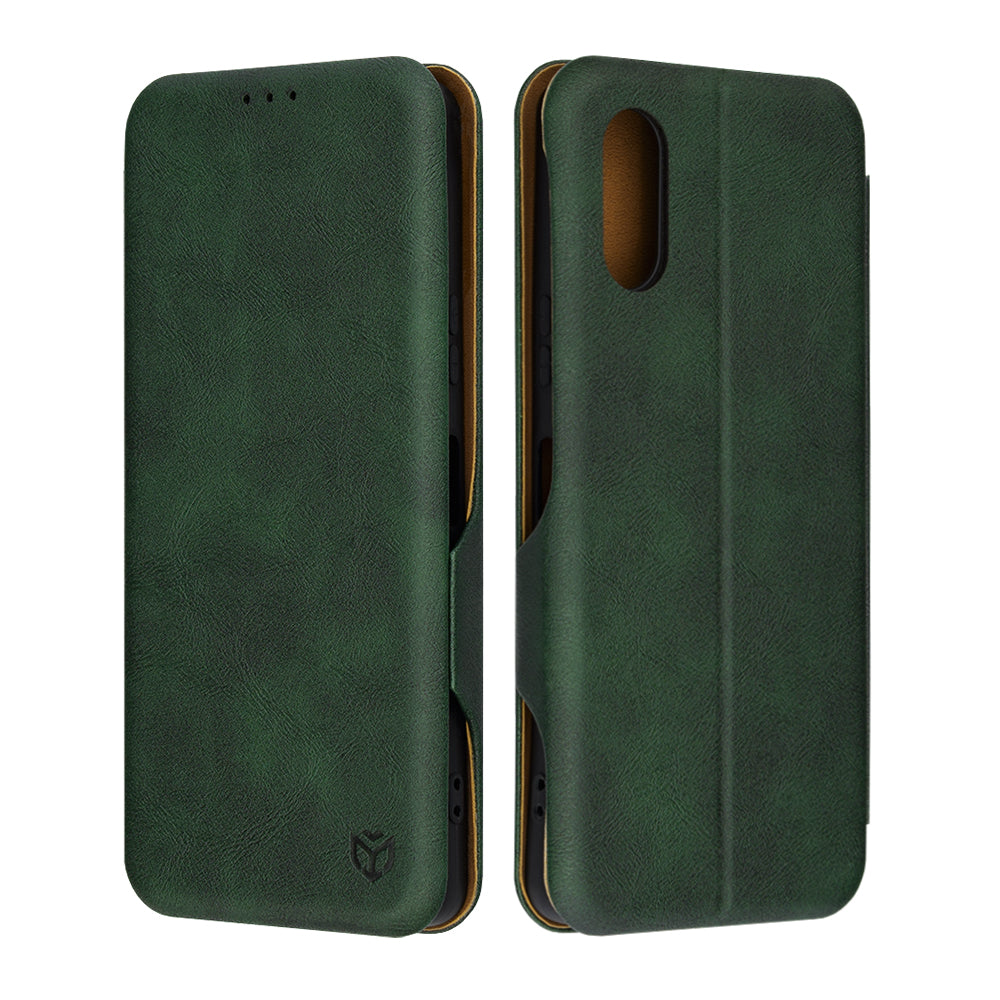 Futrola za Sony Xperia 5 VI, Techsuit, Safe Wallet Plus, Zelena