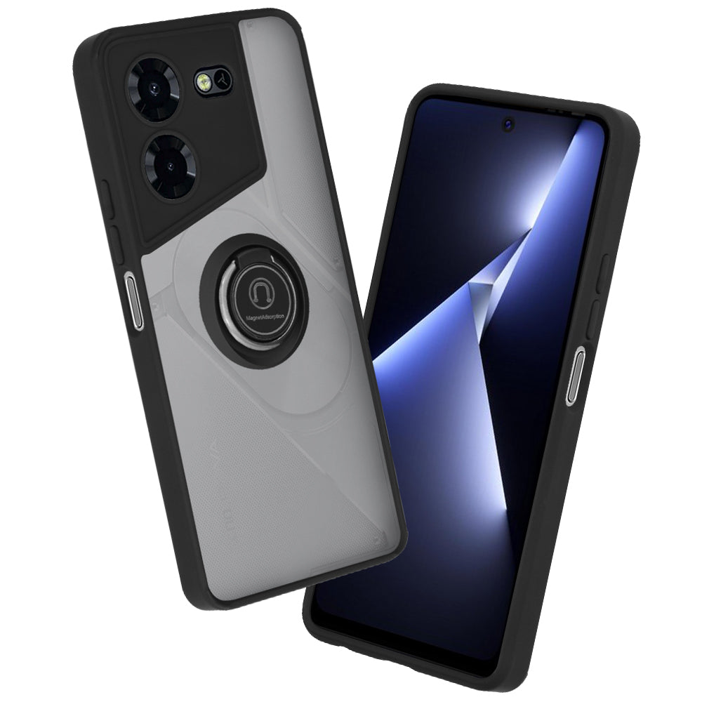 Maska za Tecno Pova 5 Pro, Techsuit, Glinth, Crna