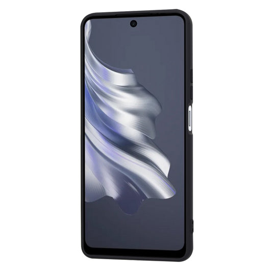 Maska za Tecno Spark 20 Pro, Techsuit, SoftFlex, Crna