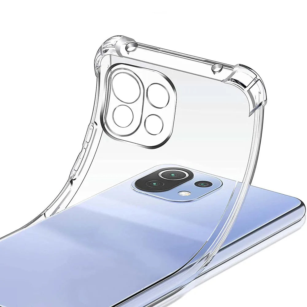 Maska za Xiaomi 11 Lite 5G NE / Mi 11 Lite 5G / 11 Lite, Techsuit, Otporna na udarce, Prozirna