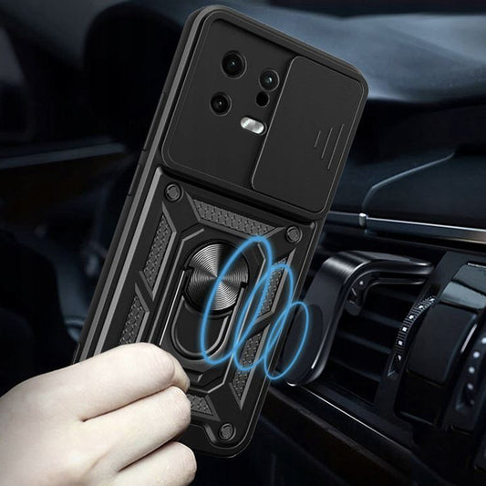Maska za Xiaomi 13, Techsuit, CamShield, Crna
