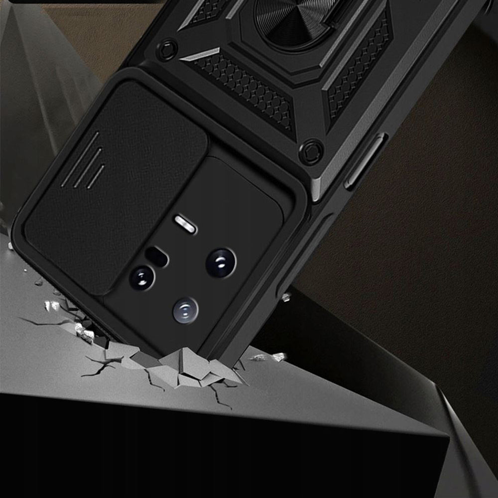Maska za Xiaomi 13, Techsuit, CamShield, Crna