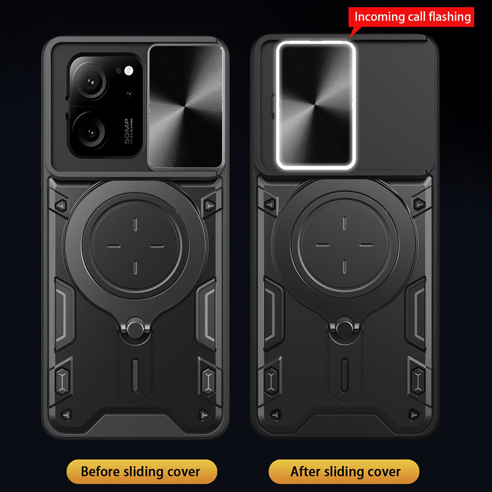 Maska za Xiaomi 13T Pro / 13T, Techsuit, CamGuard Pro, Crna