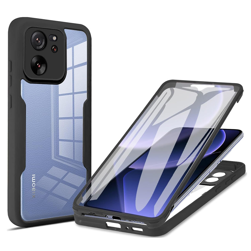 Maska za Xiaomi 13T Pro / 13T, Techsuit, ColorVerse 360, Crna