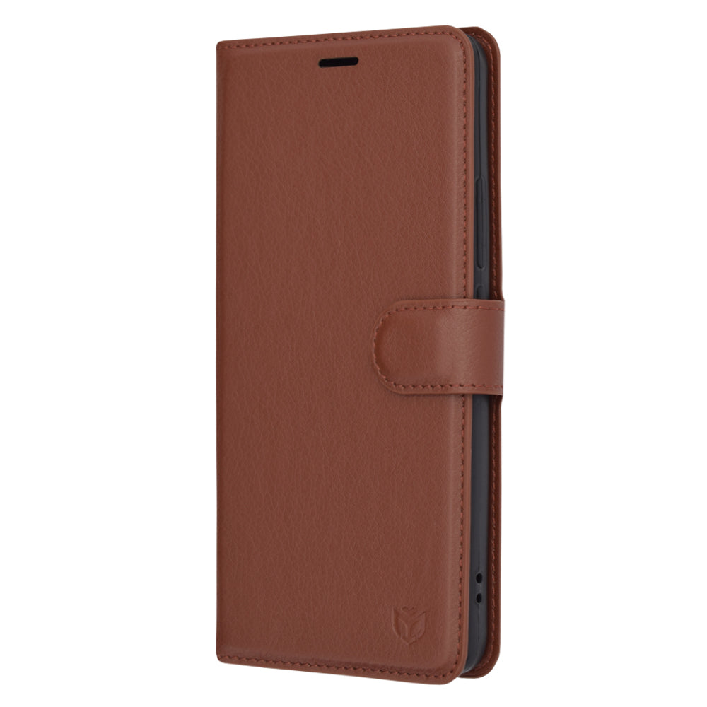 Futrola za Xiaomi 13T Pro / 13T, Techsuit, Kožna Folio, Smeđa