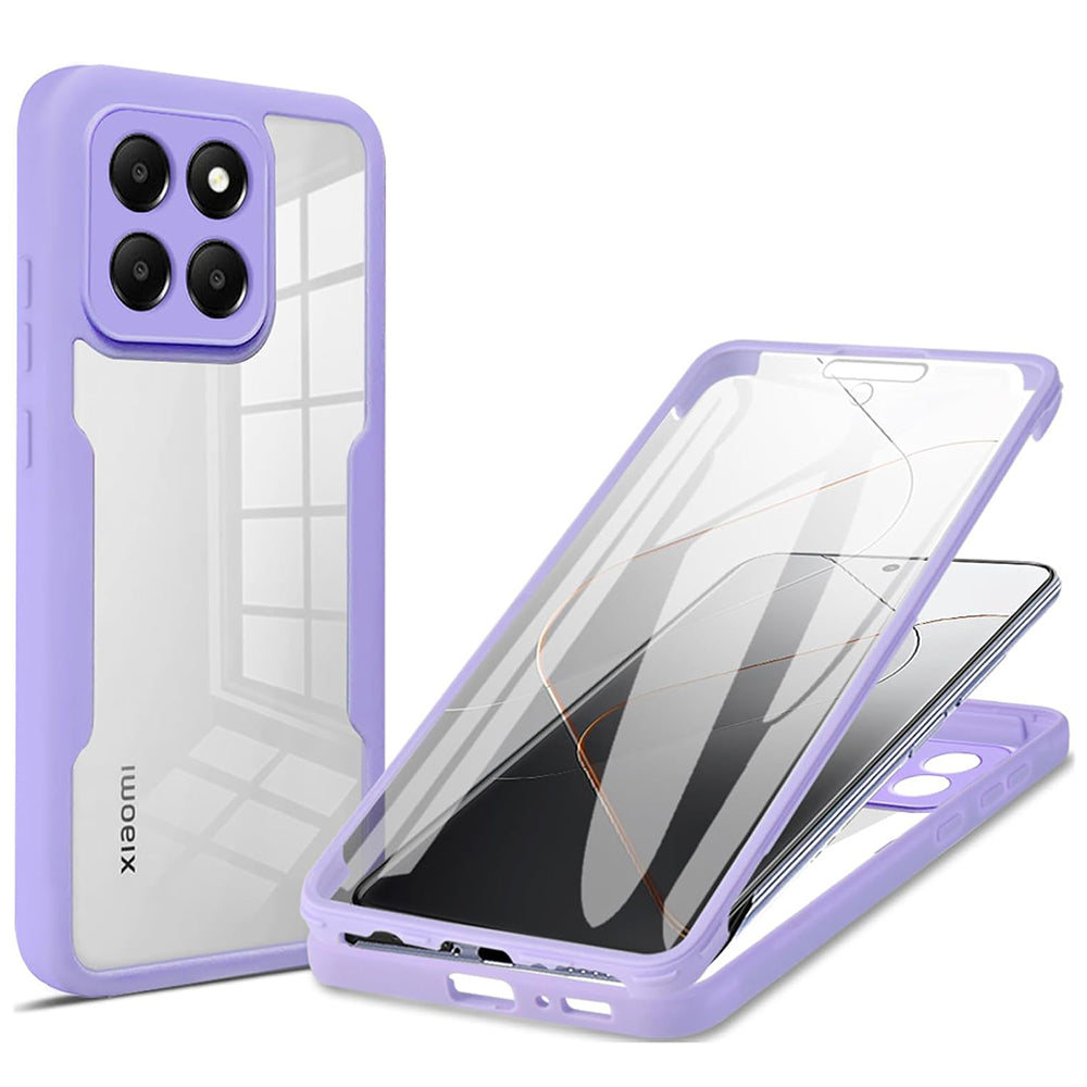 Maska za Xiaomi 14, Techsuit, ColorVerse 360, Ljubičasta