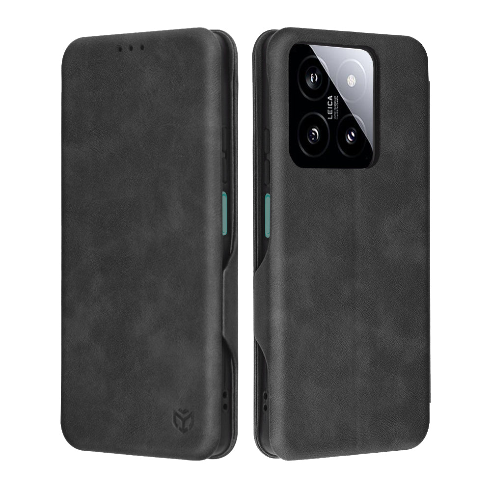 Futrola za Xiaomi 14, Techsuit, Safe Wallet Plus, Crna