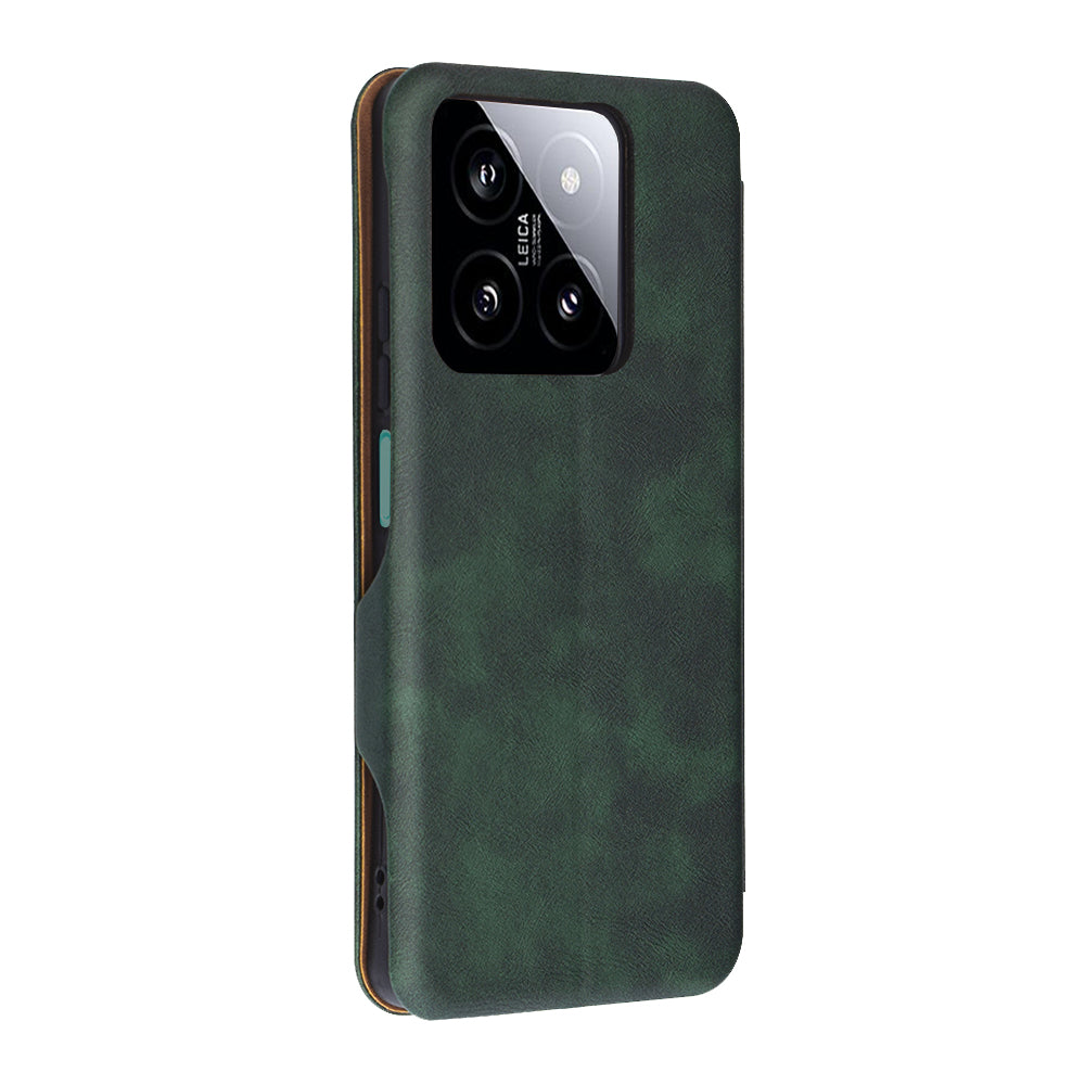 Futrola za Xiaomi 14, Techsuit, Safe Wallet Plus, Zelena