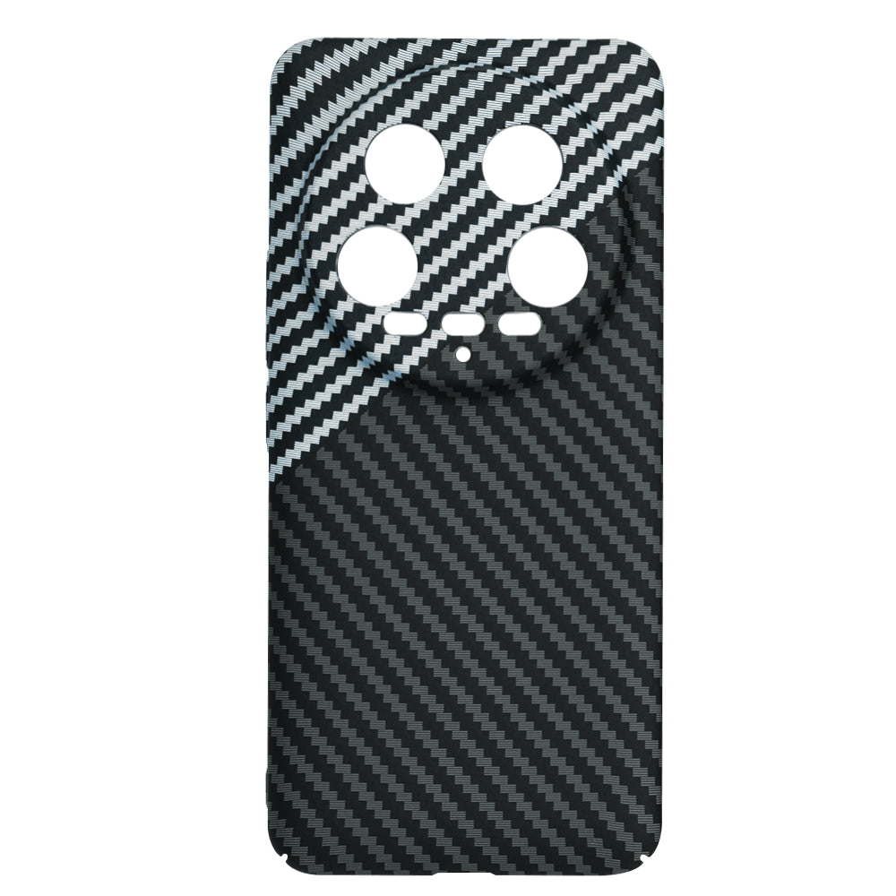 Maska za Xiaomi 14 Ultra, Techsuit, Carbonite FiberShell, Crno Siva