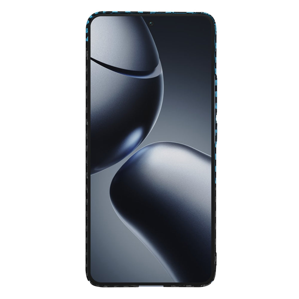 Maska za Xiaomi 14T Pro, Techsuit, Carbonite FiberShell, Crno Plava