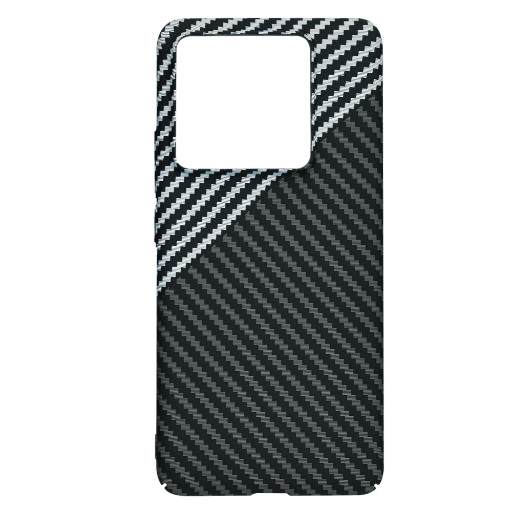 Maska za Xiaomi 14T Pro, Techsuit, Carbonite FiberShell, Crno Siva