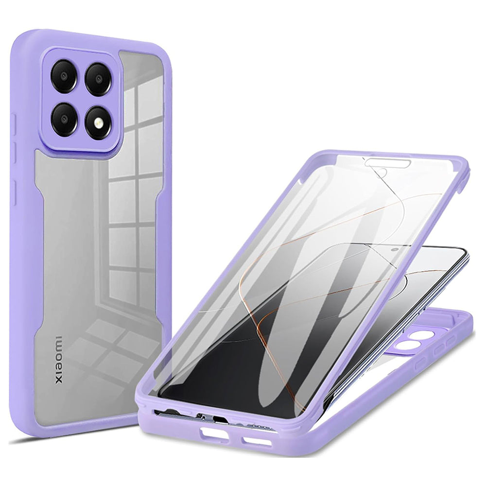 Maska za Xiaomi 14T, Techsuit, ColorVerse 360, Ljubičasta