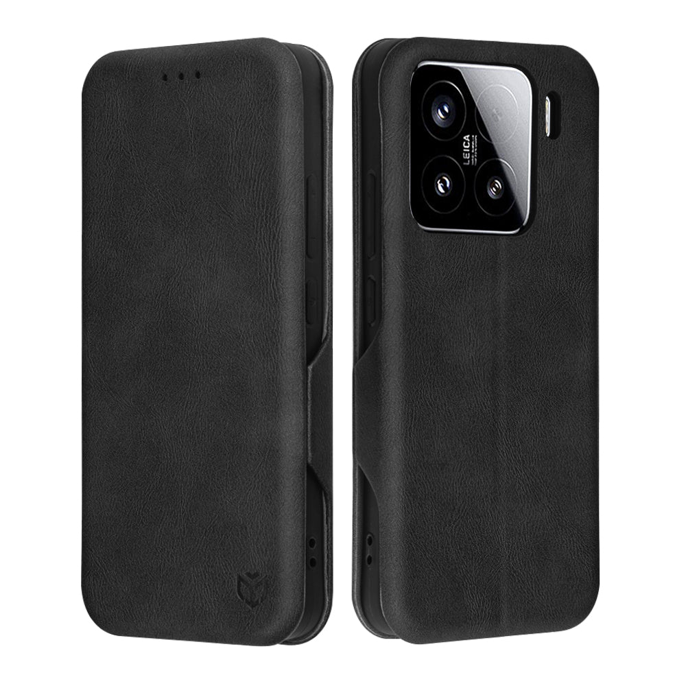 Futrola za Xiaomi 15, Techsuit, Safe Wallet Plus, Crna