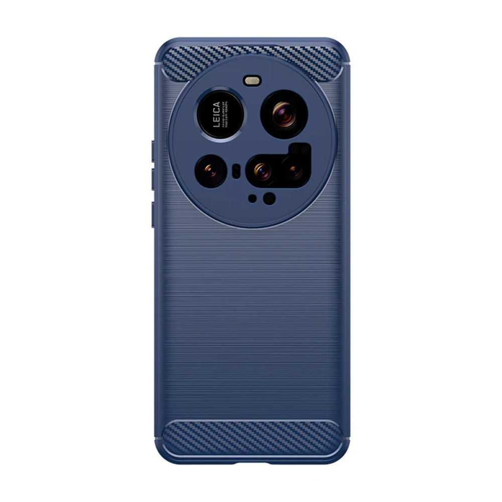 Maska za Xiaomi 15 Ultra, Techsuit, Karbon, Plava
