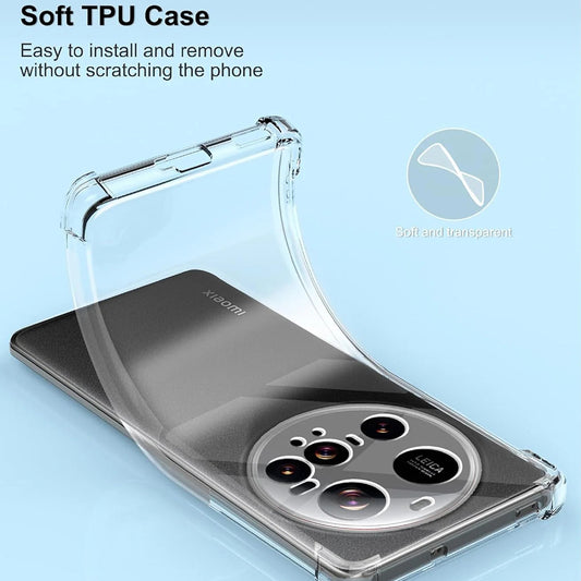 Maska za Xiaomi 15 Ultra, Techsuit, Shockproof Clear, Prozirna