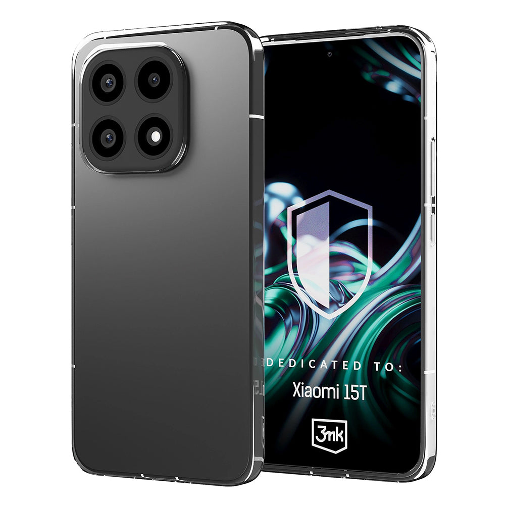 Futrola za Xiaomi 15T, 3MK, Clear, Prozirna