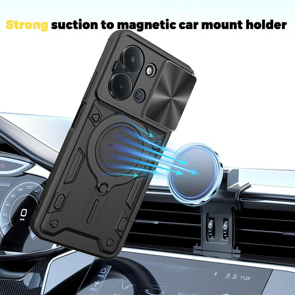 Maska za Xiaomi 15T Pro, Techsuit, CamGuard Pro, Crna