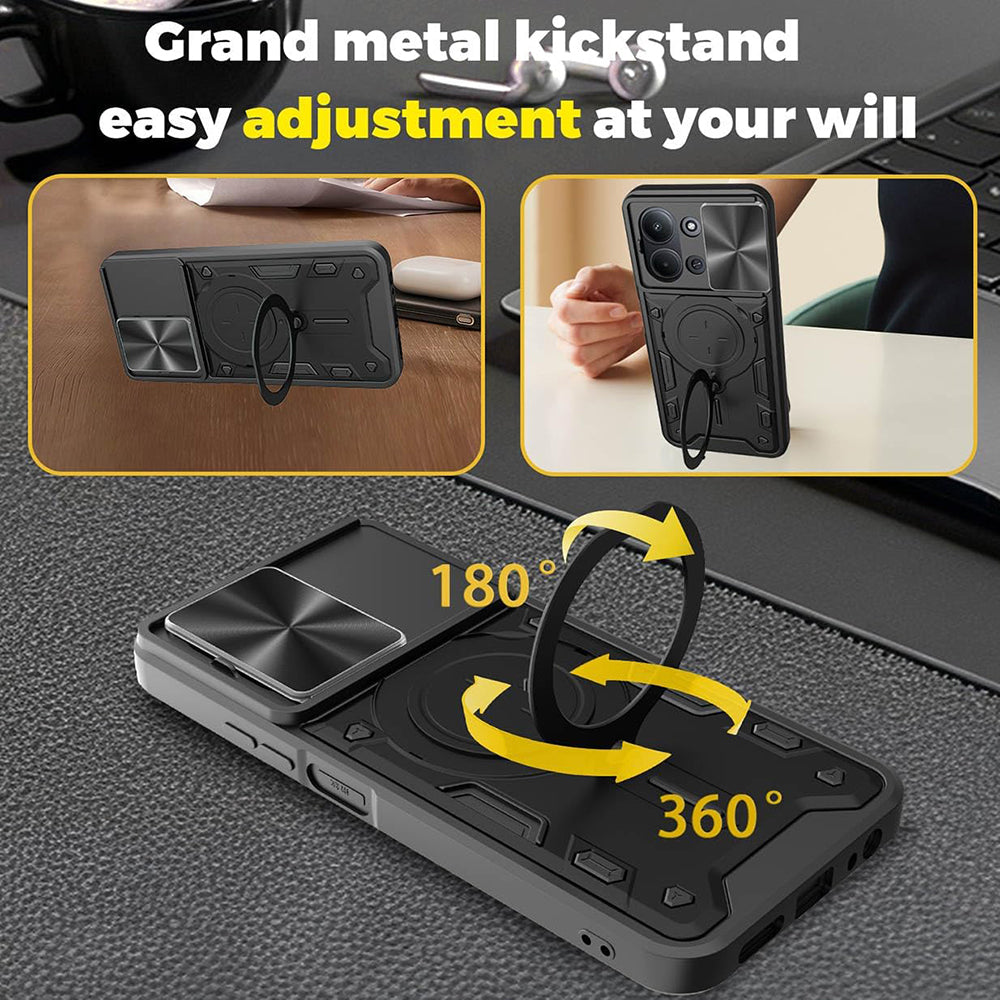 Maska za Xiaomi 15T Pro, Techsuit, CamGuard Pro, Crna
