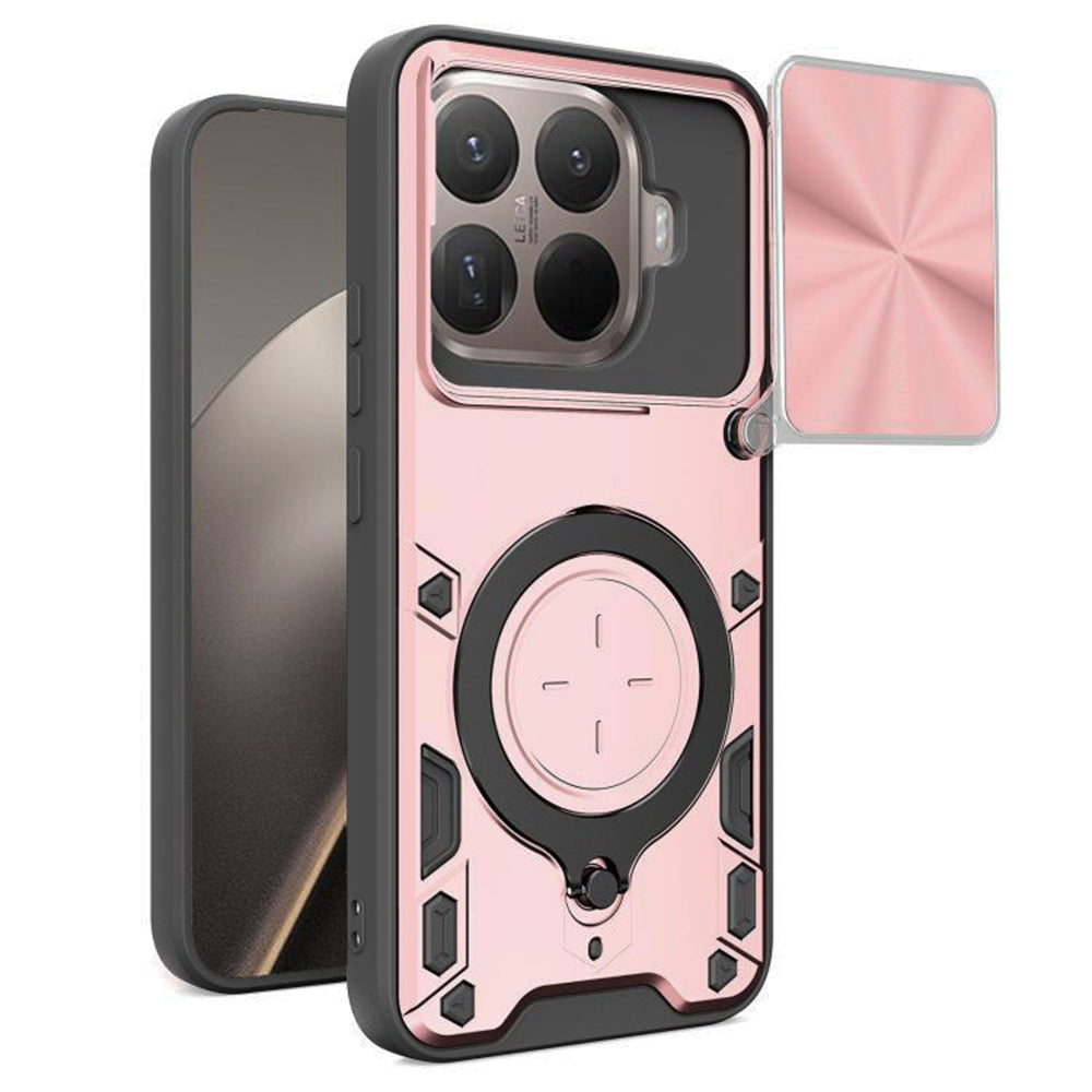 Futrola za Xiaomi 15T Pro, Techsuit, CamGuard Pro, Roza