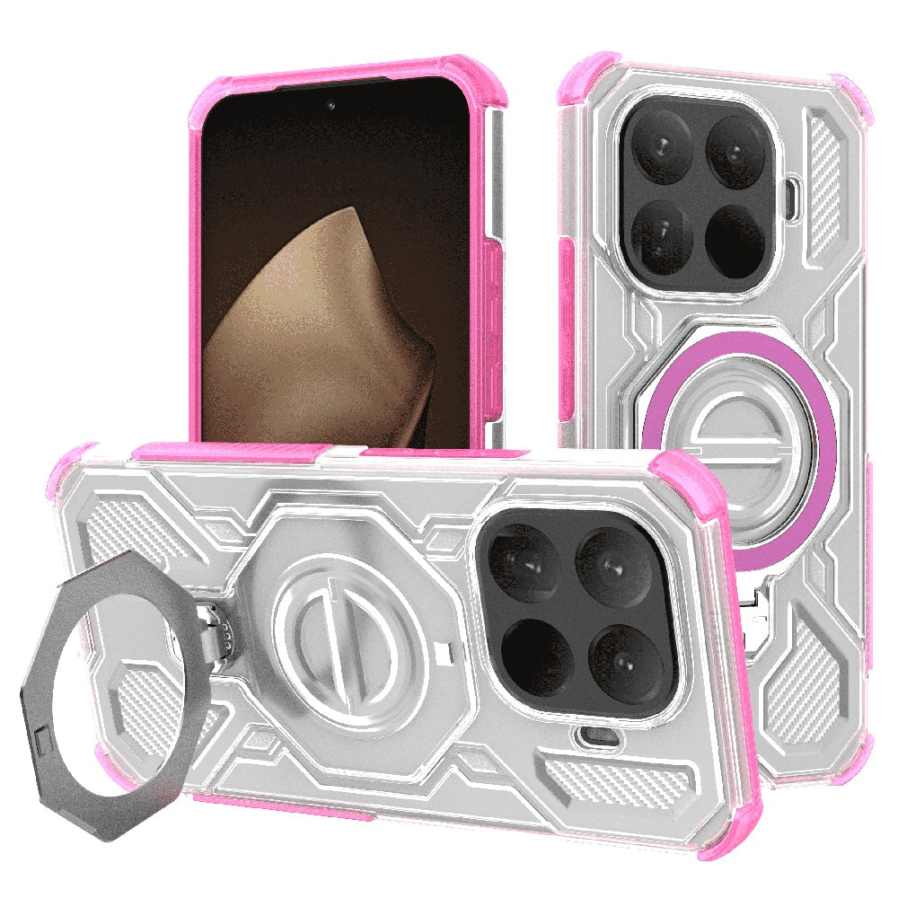 Futrola za Xiaomi 15T Pro, Techsuit, Carbon Shield Pro, Roza