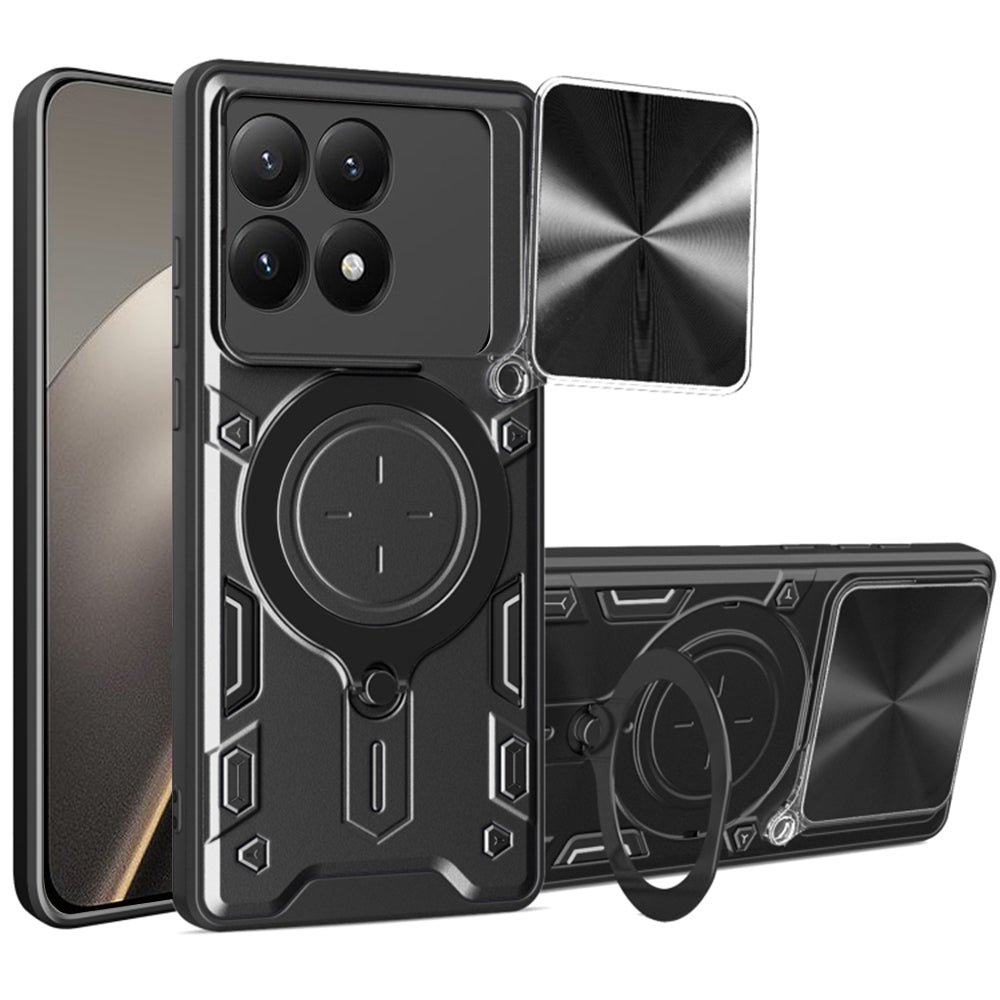 Maska za Xiaomi 15T, Techsuit, CamGuard Pro, Crna