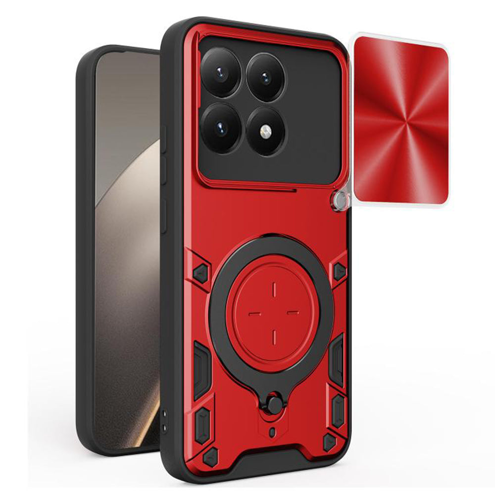 Futrola za Xiaomi 15T, Techsuit, CamGuard Pro, Crvena