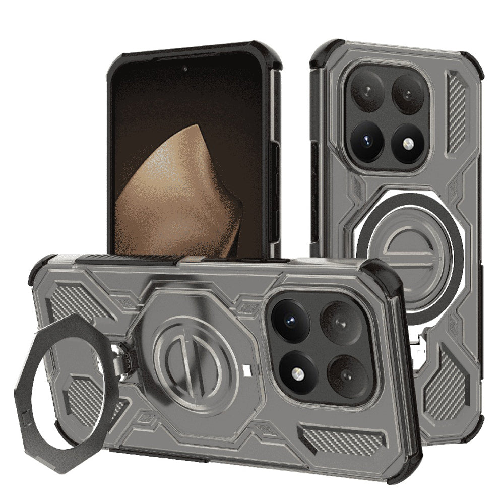 Maska za Xiaomi 15T, Techsuit, Carbon Shield Pro, Dimljena