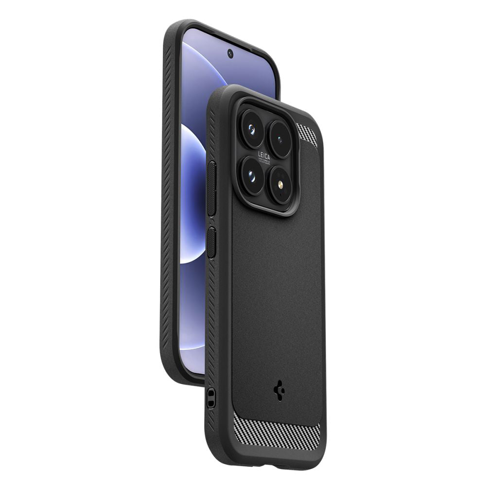 Futrola za Xiaomi 17, Spigen, Rugged Armor, Mat crna ACS10458
