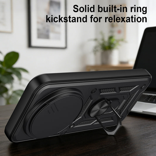 Futrola za Xiaomi 17 Ultra, Techsuit, CamShield, Crna