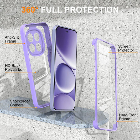 Maska za Xiaomi 17T, Techsuit, ColorVerse 360, Ljubičasta