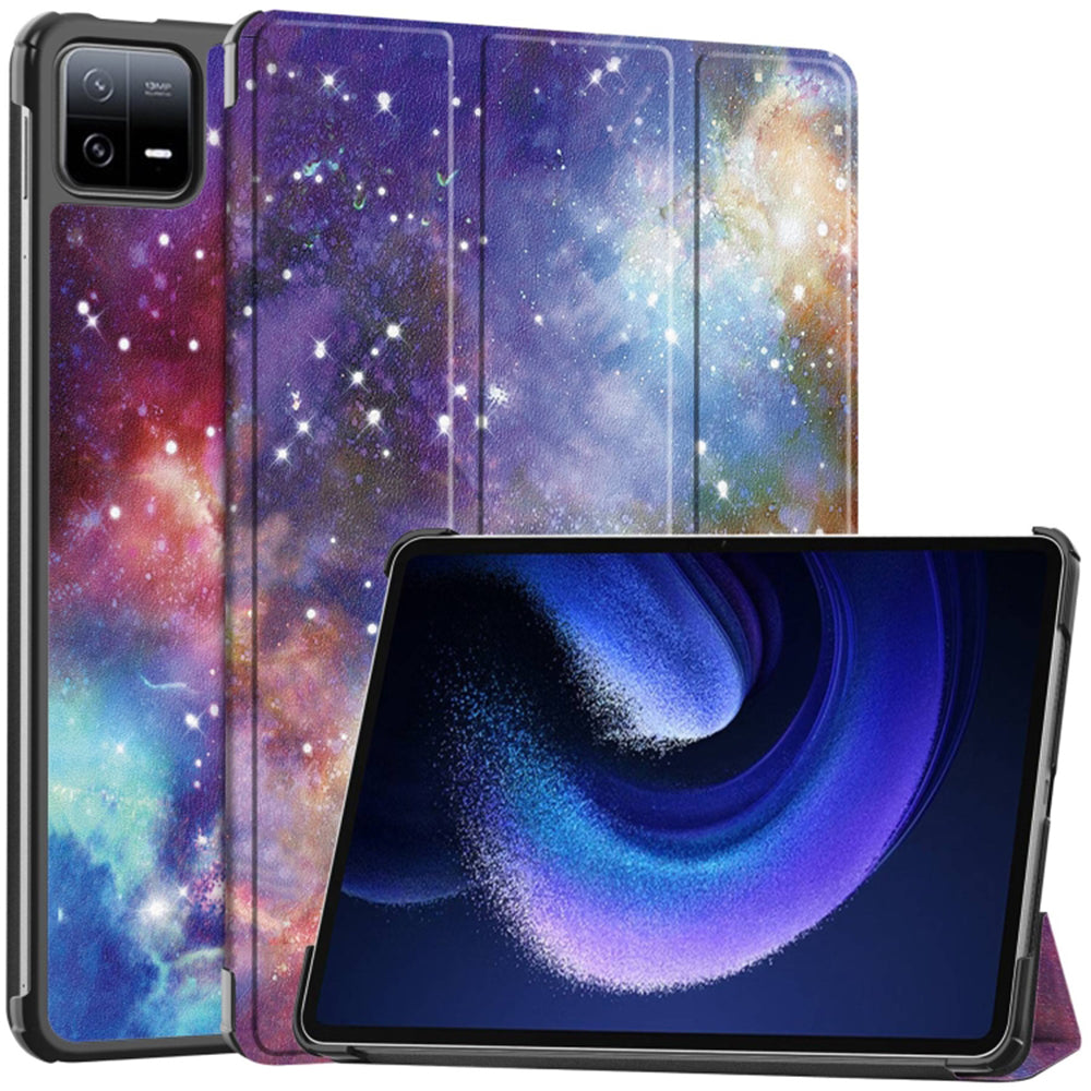 Futrola za Xiaomi Pad 6 / 6 Pro, Techsuit, FoldPro Galaxy, Višebojna
