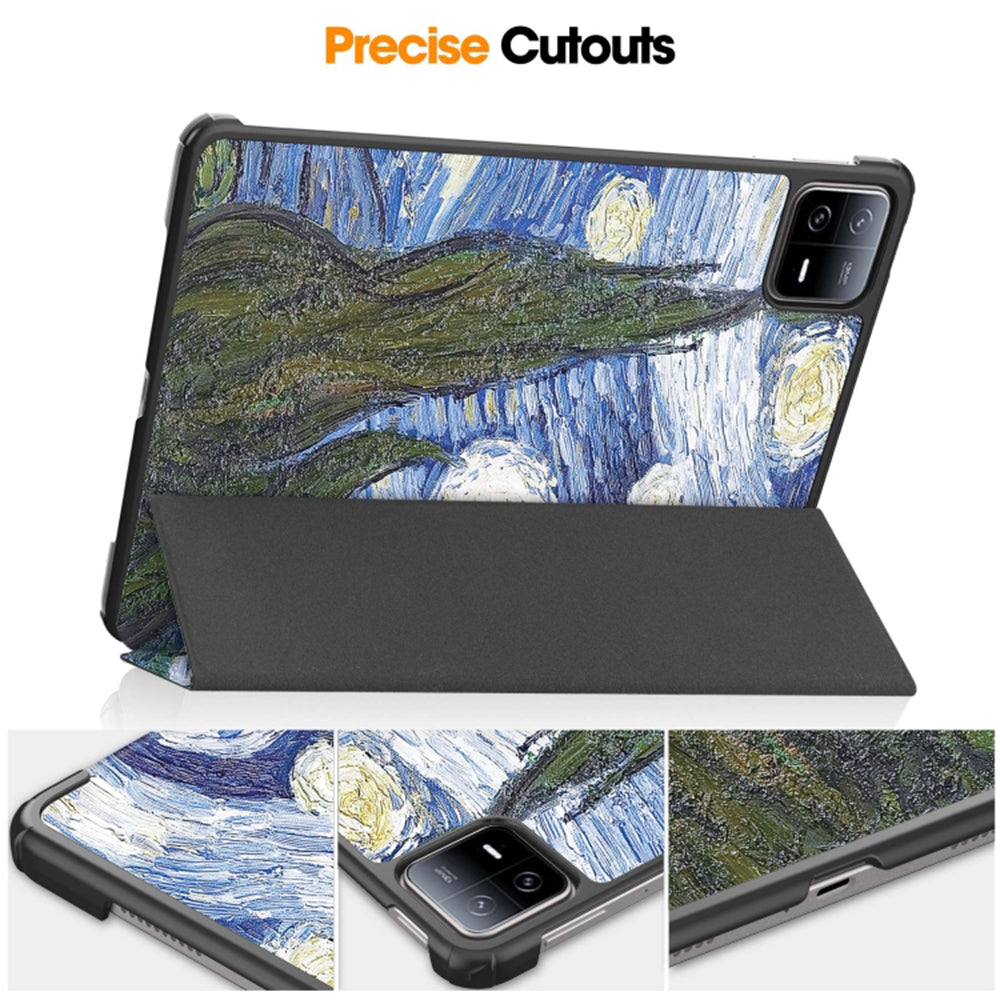Futrola za Xiaomi Pad 6 / 6 Pro, Techsuit, FoldPro Starry Night, Višebojna