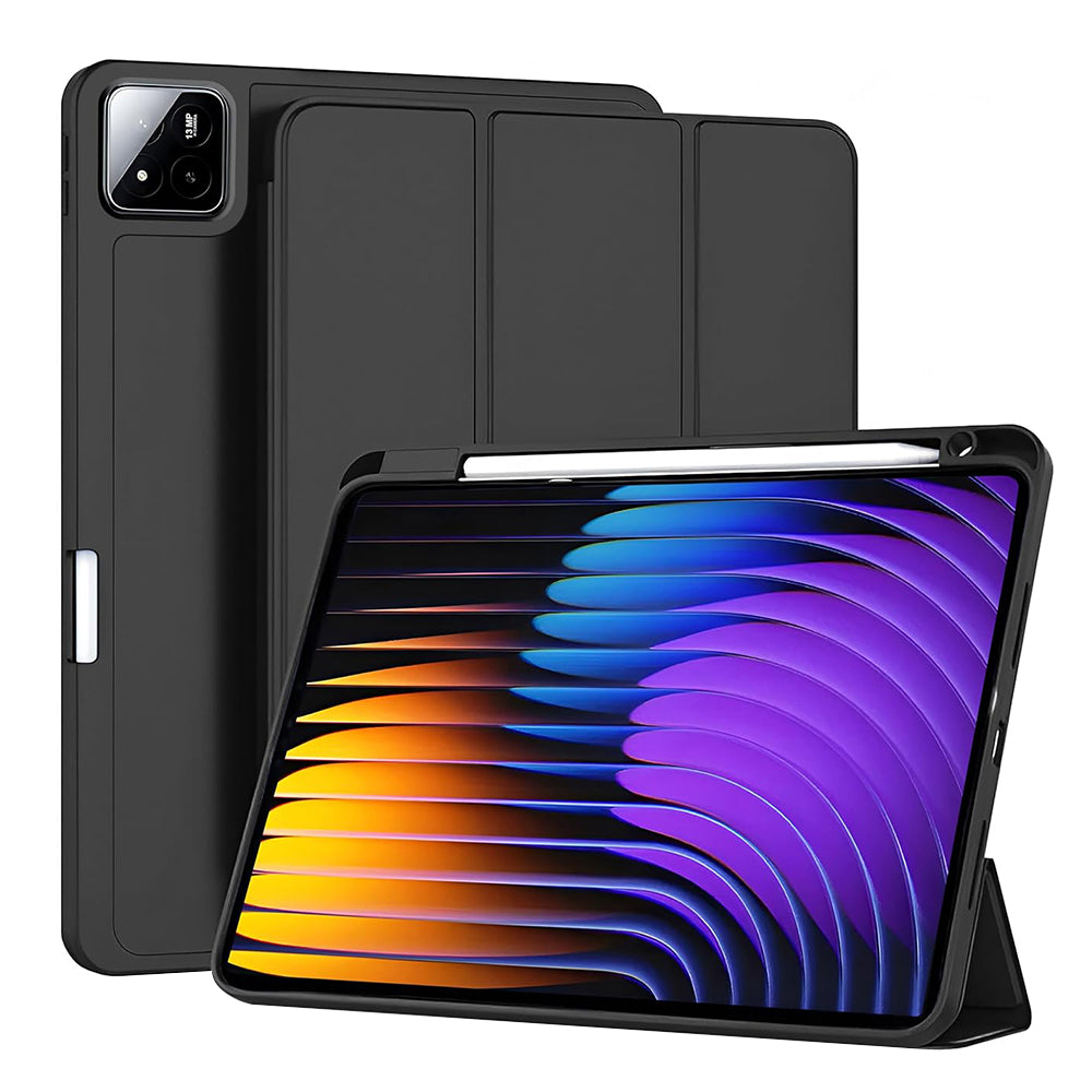 Futrola za Xiaomi Pad 7 / 7 Pro, Techsuit, Flex Trifold, Crna