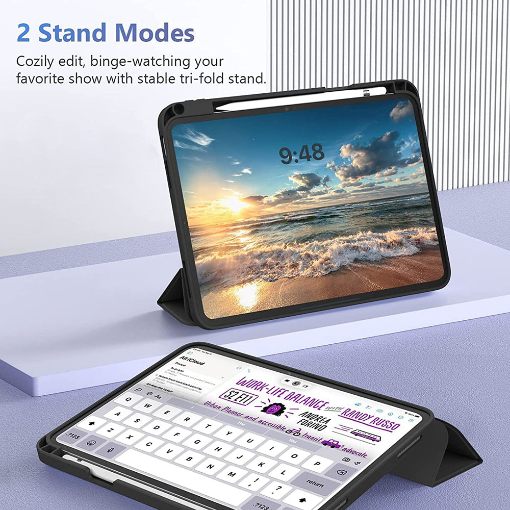 Futrola za Xiaomi Pad 7 / 7 Pro, Techsuit, Flex Trifold, Crna