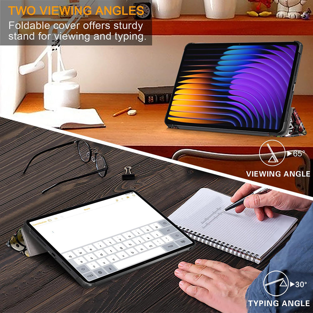 Futrola za Xiaomi Pad 7 / 7 Pro, Techsuit, FoldPro Urban Vibe, Višebojna