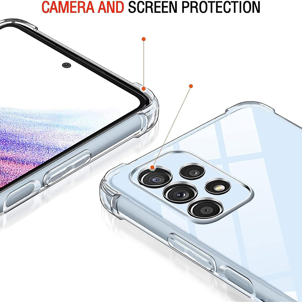 Maska za Xiaomi Poco C40, Techsuit, Shockproof Clear, Prozirna
