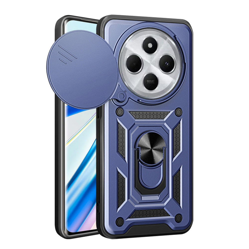 Maska za Xiaomi Poco C75 / Redmi 14C, Techsuit, CamShield, Plava