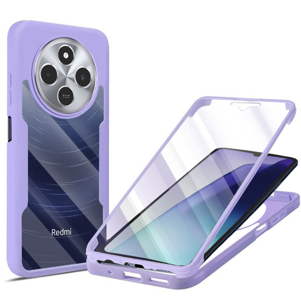 Maska za Xiaomi Poco C75 / Redmi 14C, Techsuit, ColorVerse 360, Ljubičasta