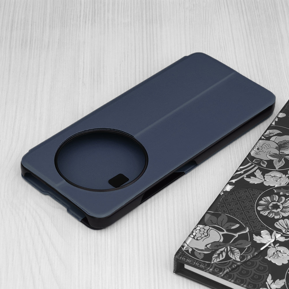 Maska za Xiaomi Poco C75 / Redmi 14C, Techsuit, eFold, Tamno Plava