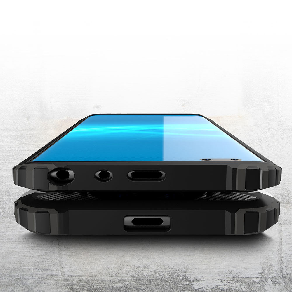 Maska za Xiaomi Poco C75 / Redmi 14C, Techsuit, Hybrid Armor, Crna