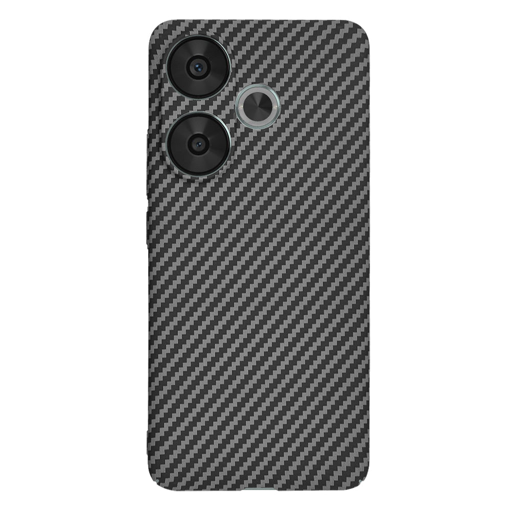 Maska za Xiaomi Poco F6, Techsuit, Carbonite FiberShell, Crna