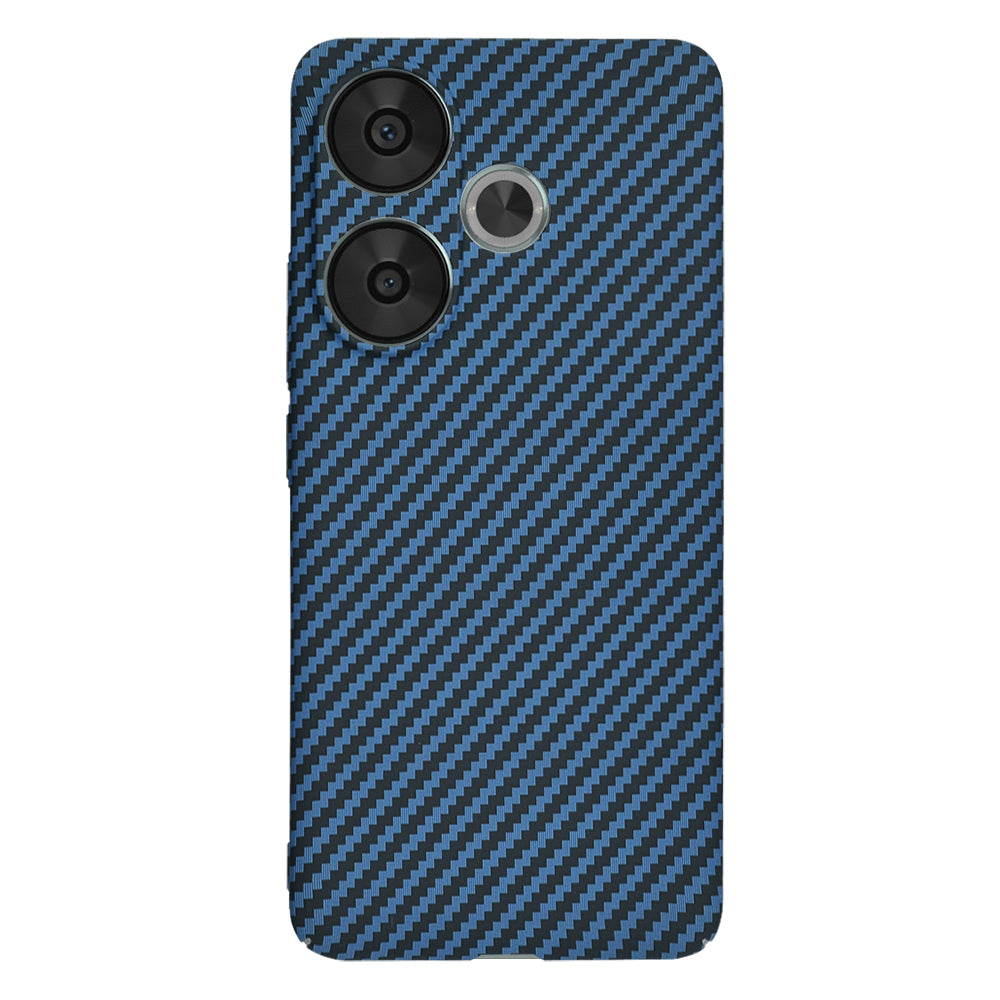 Maska za Xiaomi Poco F6, Techsuit, Carbonite FiberShell, Tirkizna