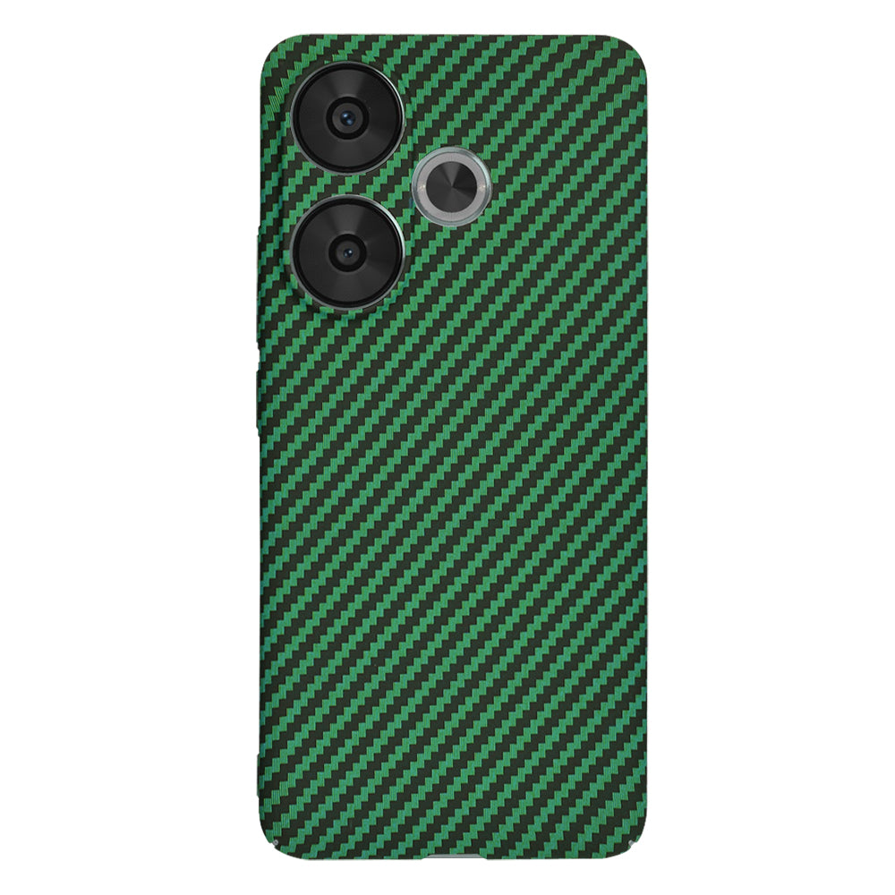 Maska za Xiaomi Poco F6, Techsuit, Carbonite FiberShell, Zelena
