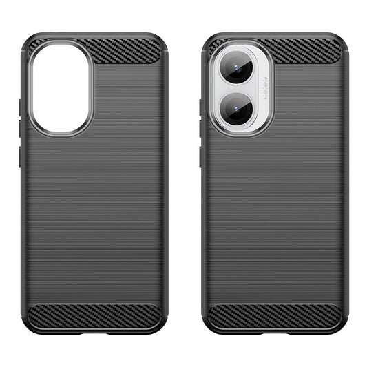 Maska za Xiaomi Poco F7, Techsuit, Karbon, Crna