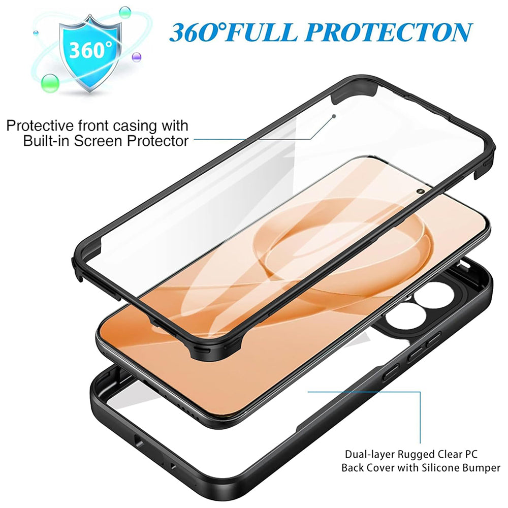 Futrola za Xiaomi Poco F8 Pro, Techsuit, ColorVerse 360, Crna