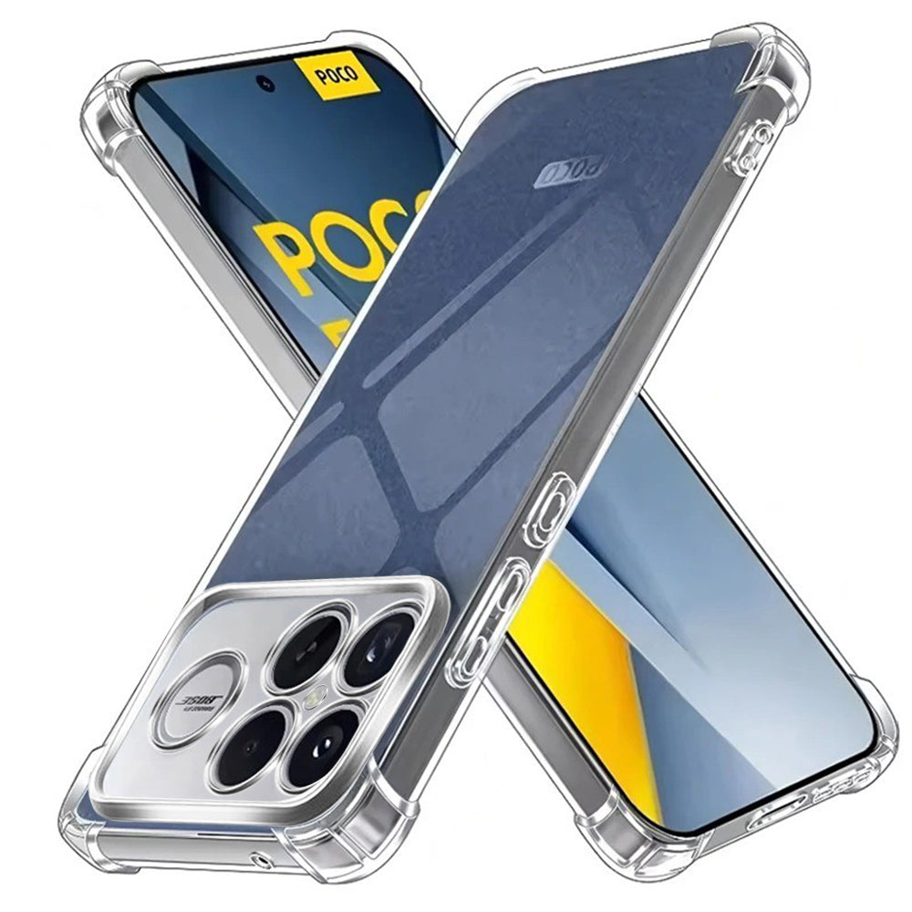 Futrola za Xiaomi Poco F8 Ultra, Techsuit, Shockproof Clear, Prozirna