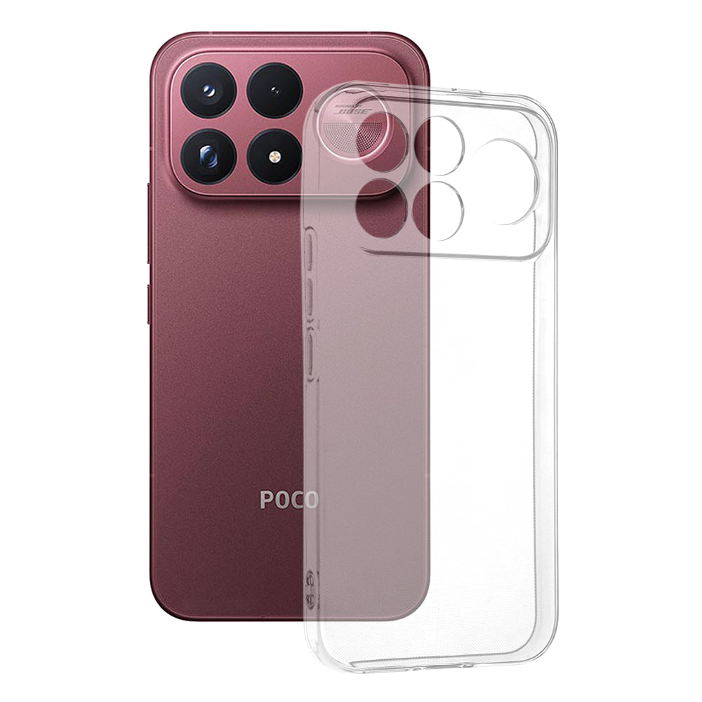 Maska za Xiaomi Poco F9 Ultra, Techsuit, Prozirna, Transparentna