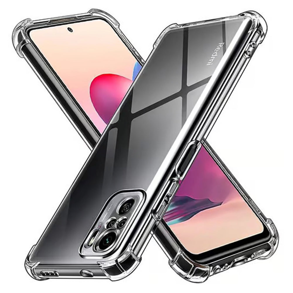 Maska za Xiaomi Poco M5s / Redmi Note 10S / Note 10, Techsuit, Otporna na udarce, Prozirna